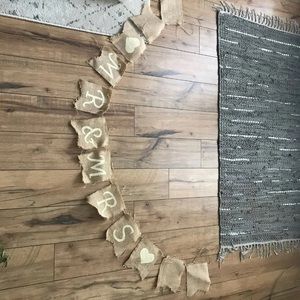 Wedding Decor Banner